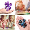 HUIKKJP Dice Polyhedral Dice Dice Set 3 Colors 21pcs D20
