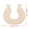 U Shaped Neck Hot Water Bag Double Knitted Insulation Rubber