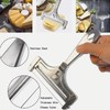 Adjustable Stainless Steel Handheld Cheese Cutter, Wire Cheese Slicing Tool,