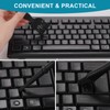TIESOME Set of 7 Keyboard Anti Static Brushes, Plastic Handle