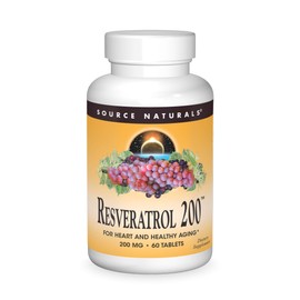 Source Naturals Source Naturals Resveratrol, for Heart and Healthy Aging* 200 mg - 60 Tablets