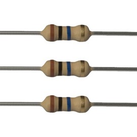 E-Projects 100EP51210M0 10M Ohm Resistors, 1/2 W, 5% (Pack of 100)