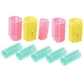 TOVINANNA 36 Pcs Plastic Hair Rollers Creative Hair Curlers Self-holding Styling Tools Ideal for Home Hotel and Beauty Salons Random Style