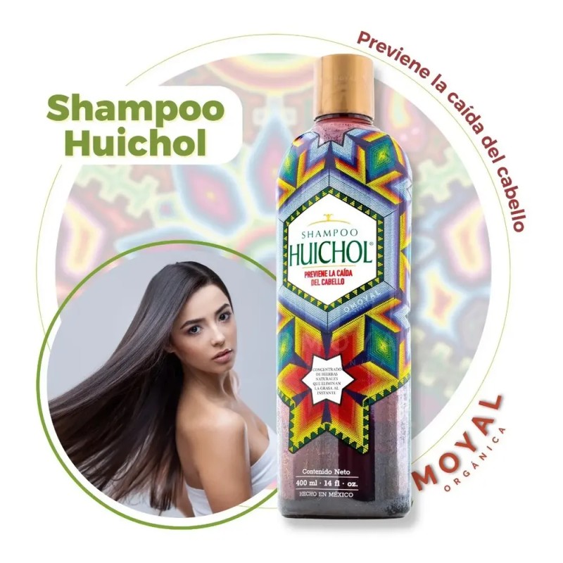 Shampoo Huichol Anticaída SHAMPOO HUICHOL ANTICAIDA de natural en botella