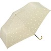 Wpc. 801-17387-102 Parasol Folding Umbrella, Light Shielding Gold Line Margaret,