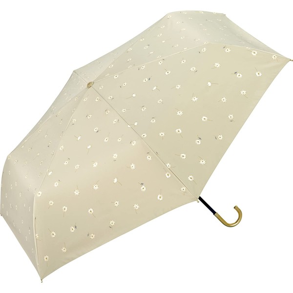 Wpc. 801-17387-102 Parasol Folding Umbrella, Light Shielding Gold Line Margaret,