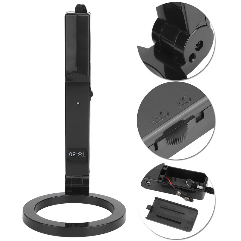 Portable HandHeld Folding Metal Detector High Sensitivity Multifunctional Metal Positioning