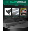 SCITOO Aluminum Universal Black Rear Trunk Spoiler Wing Exterior Accessories