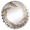DesignQ Serene Beige Pottery Spirals I - Abstract Spirals Polka