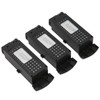 3pcs 3.7V 1800mAh Remote Control UAV Lithium Battery High Capacity