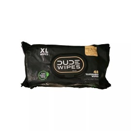 Dude Wipes 2 Pack Dude Wipes XL 48 Wipes Per Pk Plant Based Shea Butter Smooth Coconut Scen