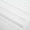 HMQIANG 6 Pack White Table Runners, Satin Table Runner 12x108