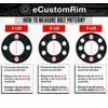 eCustomrim Aluminum Trailer Wheel 15X6 15 Inch A1411 Silver Grey