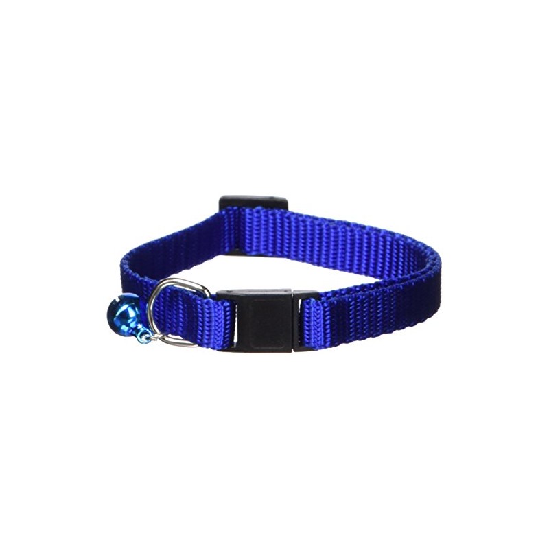 Guardian Gear Nylon Cat Collar, 8-12-Inch, Blue