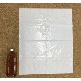 Ordi CPN73 Trash Bags, 10.9 gal (45 L), Thick, Polybags, Translucent, Length 31.5 x Width 25.6 inches (80 x 65 cm), Thickness 0.04 mm, Sticky and Durable, Tear Resistant, Crime Pack, 10 Pieces