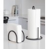 Umbra 1005748-040 Squire Napkin Holder, Stainless Steel, Black