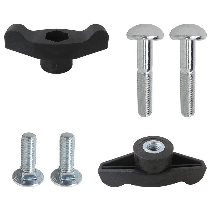 WELURE Lawn Mower Handle Hardware Kit – 2 Ergonomic Knobs