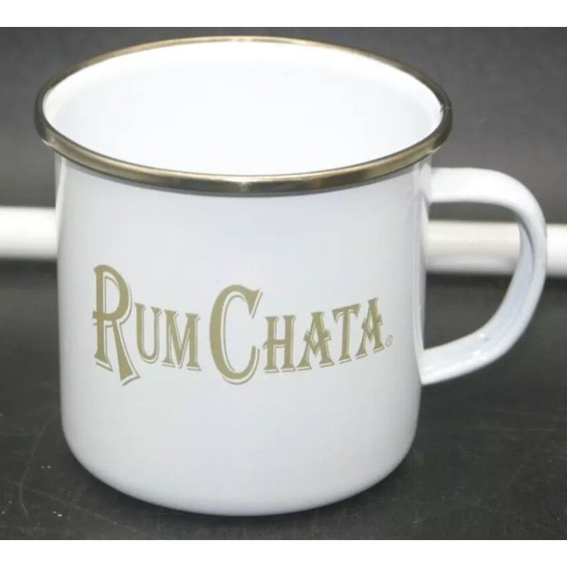 Rum Chata Set of 2: Rum Chata Copper, White Enamel