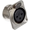XLR SOCKET FEMALE, D Type