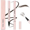 Magic Eyebrow Pencil & Brow Pen - Waterproof, Smudge-Proof &