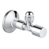 Grohe 22037000 Corner Valve Safety Technology with Roughened Thread Wall