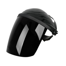 TENOL Welding Helmet Head Mounted Welding Mask Drop Resistant,Visible,Protective Gear,Safety Face Shield for Welding Woodworking, Black top black