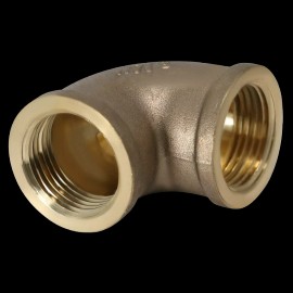 XFITTING 2 Pcs XFITTING 3/4" FIP x 3/4" FIP Elbow, Female NPT Brass Elbow, 90 Degree