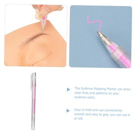 minkissy Mm Tip Eyebrow Contouring Pen Marker for Body Tattooing Grooming Tools