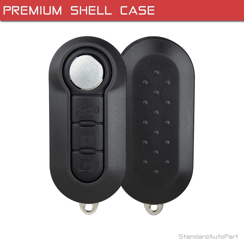 StandardAutoPart Remote Flip Key [ Shell Case ] for Ram