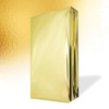 Decoraparty 50 Metallic Gold Envelopes 20x35cm Gold Polypropylene Rectangle Elegant