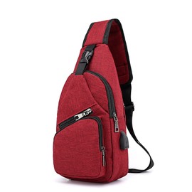 Women's Chest Bag Shoulder Bag Small Shoulder Bag Made of PU Satchel Daypack Fashion Shoulder Strap Ice Hockey Bags (A-1, One Size), A-1, One Size