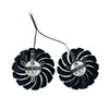 KIKIFAN 2pcs 87mm PLD09210S12HH 1660 Super GPU Fan for MSI