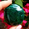 Malachite and Chrysocolla Natural Crystal metaphysical Healing Gemstone polished worry