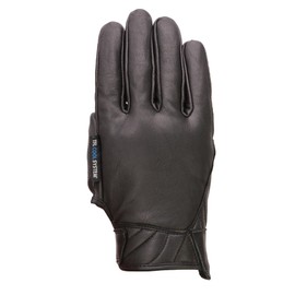 Milwaukee Leather Cool-Tec MG7502 Men's Gel Palm Leather Gloves with Touch Screen Fingers (L)