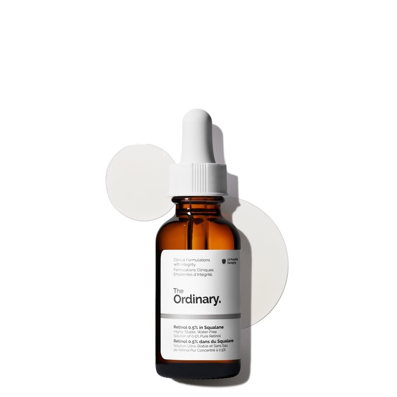 The Ordinary Retinol 0.5% in Squalane, Intermediate Retinol Serum for