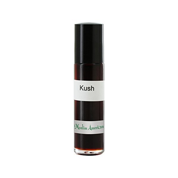 Uncut Alcohol Free 100% Pure Body Oil Kush Fragrance 1/3 oz bottle with Roll on by Muslim American