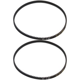 YINETTECH 2PCS Belt Sander Drive Belt Compatible with Makita 9404 9903 9920 OEM 225084-9 Belt Sander Synchro Belt Rubber Closed Loop Belt 330mm Circumference