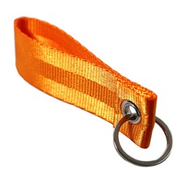 VmG-Store Key Chain Lanyard 9 x 2.5 cm for Car Key Motorcycle Key Ring Motorsport Sports Strap Tuning Accessories Durable S146, orange