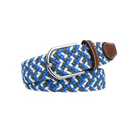 Multicolored Stretch Woven Golf Belt Perfect for Golf, Casual and Sports Attire Elastic Braided Belt for Men and Women