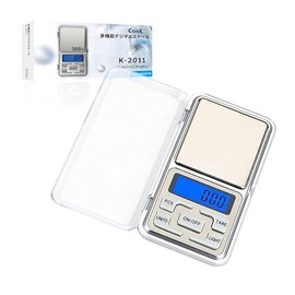 Conkoo Pocket Digital Scale, Portable Type, Scale, 0.01-17.6 oz (0.01-500 g), Precision, Japanese Instruction Manual Included, Professional Use, Electronic Balance