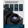 Mesqool Projection Alarm Clock for Bedroom Ceiling Digital Clock Projector