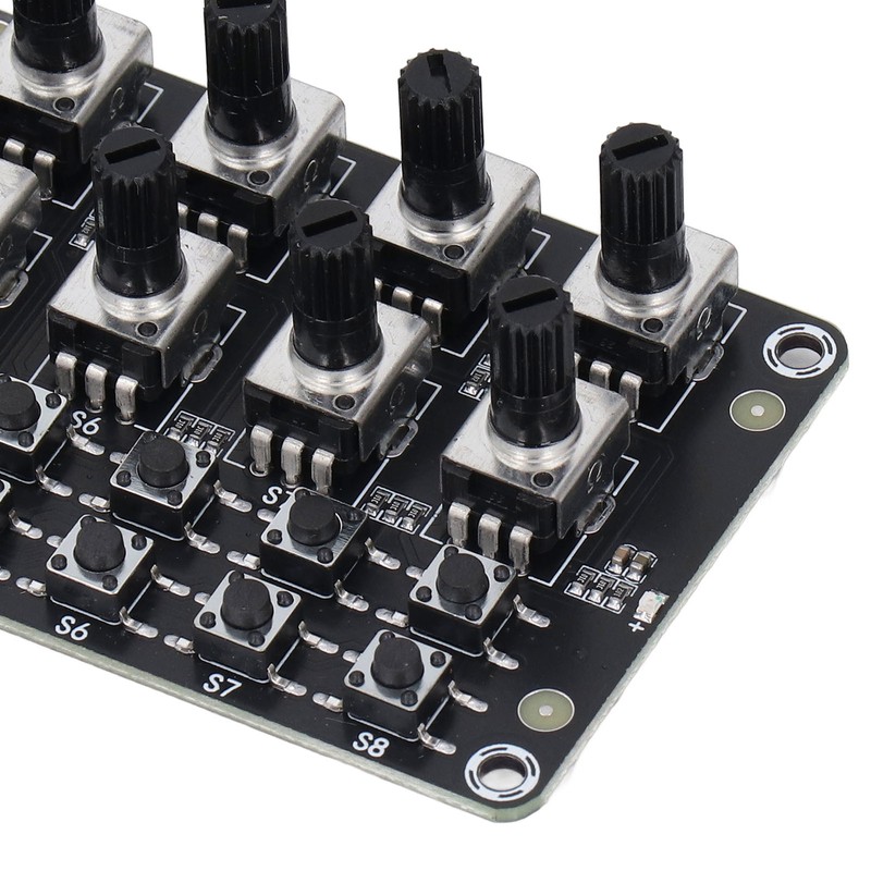Rotating Knob 8 Channel Servo Controller Control Board with High