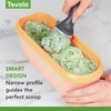 Tovolo Glide-A-Scoop Reusable Ice Cream Tub, Sunburst – Airtight BPA-Free
