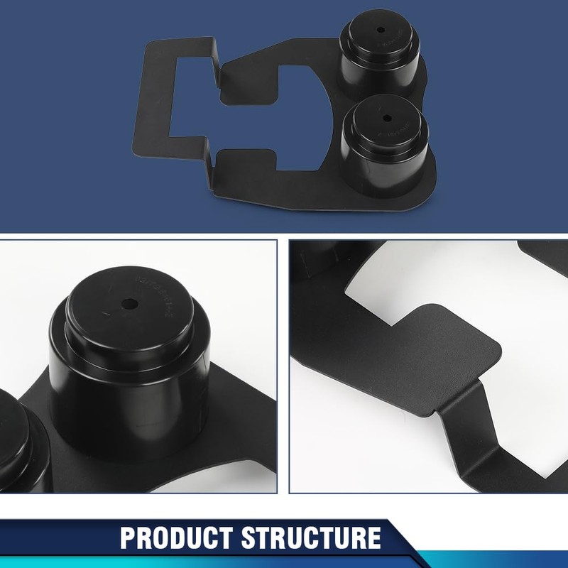 PIT66 Armrest Center Console Cup Holder Compatible with Chevy OBS