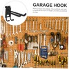 LALAFINA Heavy Duty Garage Wall Hook Multi Functional Storage for