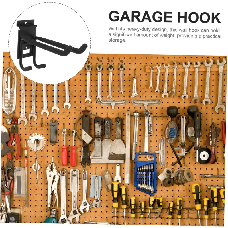 LALAFINA Heavy Duty Garage Wall Hook Multi Functional Storage for