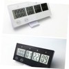 Ciieeo School Examination Countdown Timer Black Wall Clock for Students