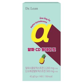 Dr.Lin Alpha CD One Day Fit 14p, 42g, 1 piece / 닥터린 알파 CD 원데이 핏 14p, 42g, 1개