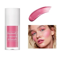 Beauty blush and blush. Permanently. Brush red. Correct. Due to the high pigmentation, the make-up impregnates with silenced eyes. The make-up lies on the blush #3. She wears the pink dress