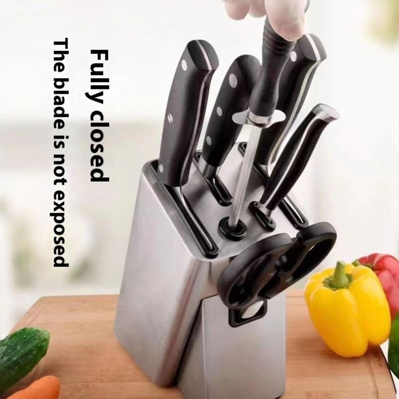 CHAPMAN BROOK Stainless Steel Knife Holder - Knife Block -